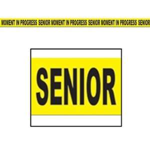  Senior Moment In Progress Party Tape Party Accessory (1 