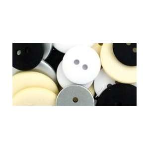 American Crafts Button Assortment 24/Pkg Elegant BTN 85444; 3 Items 