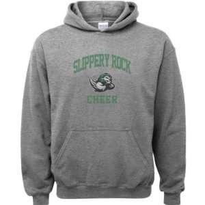   The Rock Sport Grey Youth Varsity Washed Cheer Arch Hooded Sweatshirt