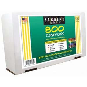   Buy Crayon Assort Standard Size 8 Colors 800/Crayons By Sargent Art