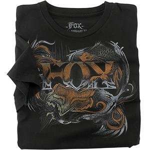  Fox Racing Youth Liquid Trance T Shirt   Youth Large/Black 