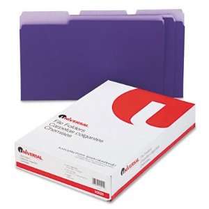  UNIVERSAL OFFICE PRODUCTS 10525 Colored File Folders 1/3 