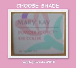 Mary Kay Powder Perfect SQUARE Eye Color CHOOSE Eyeshadow Shadow 