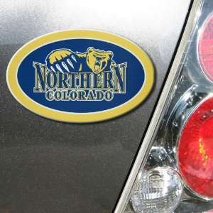 NCAA Northern Colorado Bears Oval Magnet  Sports 
