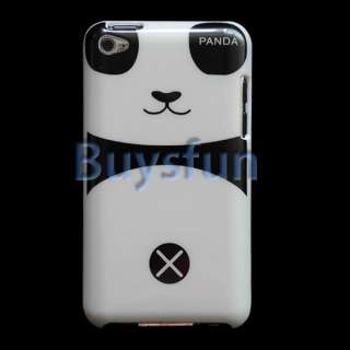 NEW Panda Stylish Hard Cover Back Case Skin For Apple iPod Touch 4 4G 
