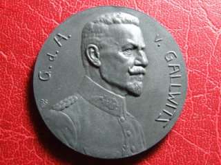Max Karl Wilhelm von Gallwitz German general medal  