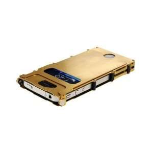  Stainless Steel iNoxCase for the iPhone 4  Gold   INOX4G 