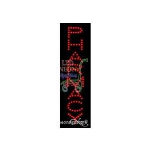 Pharmacy LED Sign 24 inch tall x 7 inch wide x 3.5 inch deep outdoor 