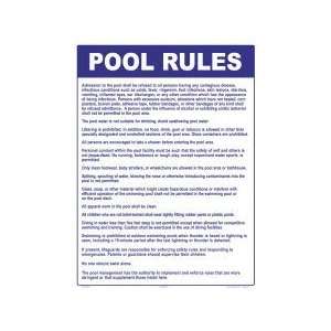 Illinois Pool Rules Sign 2021Wa1824E
