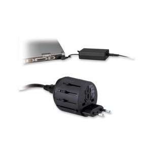   Plug Adapter Portable 1 4/8x2 1/4x2 Black