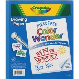    Crayola Color Wonder Drawing Paper 30 Sheets 
