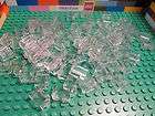 100 NEW LEGO 1x2X2 CLEAR TRAIN WINDOW LOT train pieces  