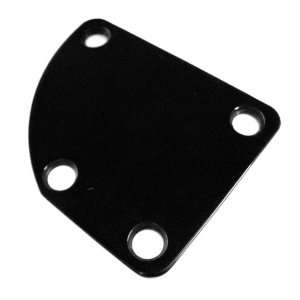  Neck Plate Fender Replacement Arched Black Musical 