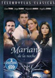 MARIANA DE LA NOCHE NOVELA NEW DVD 2 DISCS DOBLE 000799458426  