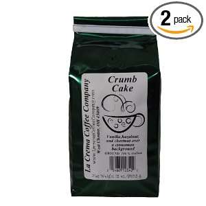 La Crema Coffee Crumb Cake, 12 Ounce Packages (Pack of 2)  