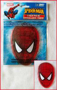 MARVEL SPIDERMAN First AID Gel ICE COLD PACK Kids   NEW  