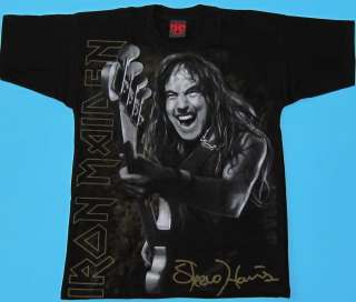 Iron Maiden   Steve Harris Special Collection T shirt size S   L NEW 