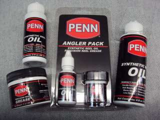 Penn Synthetic Reels Oil or Precision Grease 4 size Brand New  