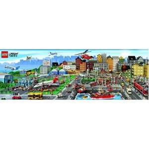  Lego   Lego City Door Poster Door Poster Print, 62x21 