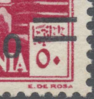 Fezzan 1943 French Libya 7.50Fr Error Mint  