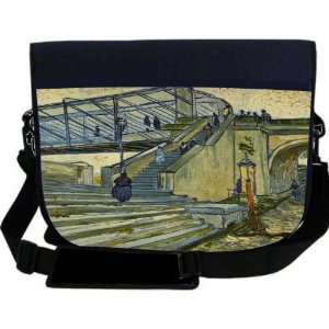 Van Gogh Art The Bridge at Tringquetaill NEOPRENE Laptop 