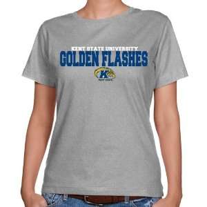 Kent State Golden Flashes Ladies Ash University Name Classic Fit T 