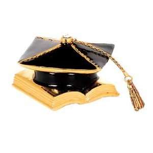  Graduation Cap Keepsake Box with Swarovski Crystal 