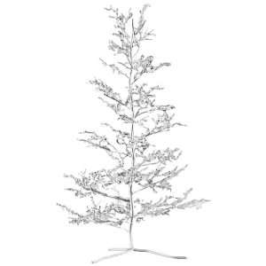  Zodax Silver Metal Beaded Tree