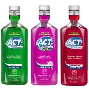  ACT Anticavity Fluoride Rinse