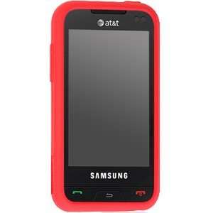  Skin Case for Samsung Eternity A867 (Red) Cell Phones 