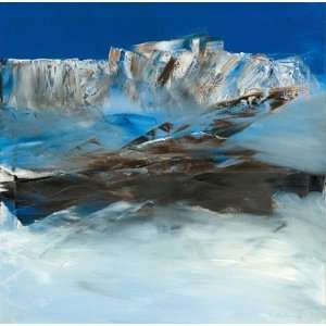  Eislandschaft I by Conny Rosskamp 39x39