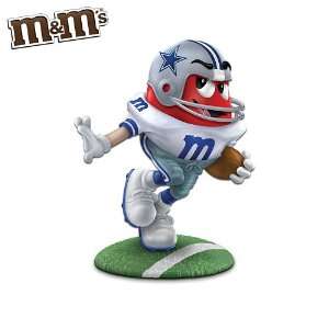 The Dallas Cowboys Tearing Up The Turf M&MS Brand Figurine by The 