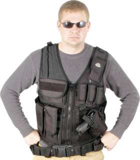 Colt Knives Tactical Gear Vest Black Nylon Mesh One Size Fits Most 