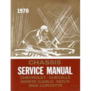  1970 CHEVROLET BELAIRE BISCAYNE IMPALA Service Manual 