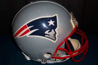 Authentic New England Patriots Riddell On Field Football Helmet  