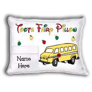   Tooth Fairy Pillow (Self contained Pillow)   School Bus Toys & Games