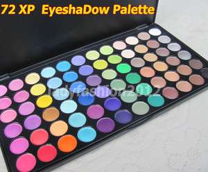   72 Full color power eye shadow eyeshadow Makeup palette Set  