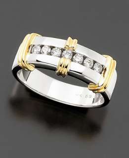 Mens 14k Gold Diamond Ring (1/3 ct. tw.)   Rings   Jewelry & Watches 