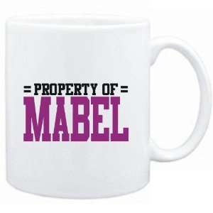    Mug White  Property of Mabel  Female Names