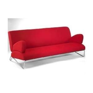  Curved Back Microfiber Couch   Easy Rider