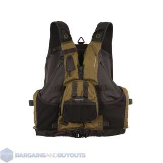 Stearns PFD 5550 Hybrid Fishing / Paddle Green Adjustable Life Vest 