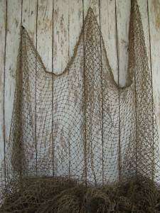 Authentic Used Fishing Net ~ Vintage Fish Netting Decor  