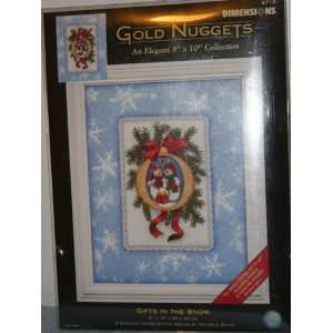 Gifts in the Snow Cross Stitch Arts, Crafts & Sewing