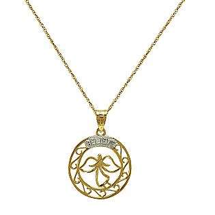   Believe Angel Pendant  Jewelry Gold Jewelry Pendants & Necklaces