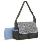 Baby Boom Baby Boom Plaid Flap Messenger Diaper Bag