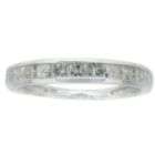 Tradition Diamond 10k White gold 1/4cttw Round Cluster Diamond Band