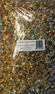 EX694 OKLAHOMA RIVER AQUARIUM GRAVEL 5 pound bag  