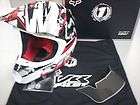   Fox Racing Speed Red V3 Motocross Helmet Dirt Bike Race Adult Large