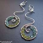 Sundance Andalusite Apatite Peridot Silver Earrings  