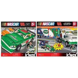  KNEX NASCAR Dale Earnhardt Jr. Car and Transporter Rig 